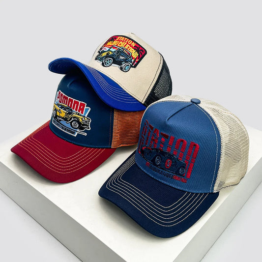 Casquette Trucker Polyester – Look Décontracté Outdoor & Vintage | Sunny Mood Vibes™